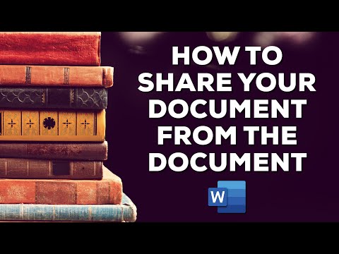 How to Share From a Document