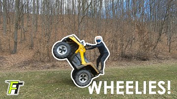 Outlander 570 Wheelies! - Can Am Riding - 2021 - Mud&Hillclimb / 4x4