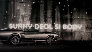 Sunny Deol Si Body B Booster Slowed And Reverb Choudhar Jaat Ki Raju Punjabi