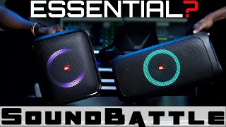 This Bass Is Essential! JBL Partybox Encore Essential vs Partybox On The Go | Sound Battle