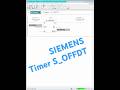 Timer S_OFFDT  #siemens #plc #step7 #programacion #programing #timer #temporizador #tips #ladder