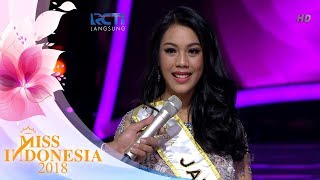 Miss Jawa Barat 'Top 5 Pertanyaan Juri' | Miss Indonesia 2018