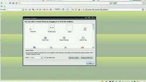 Delete a Custom Toolbar in Firefox