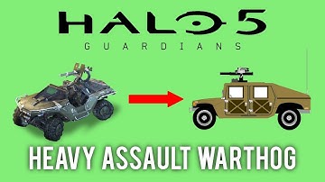 Halo 5 Forge Creation - Heavy Assault Warthog
