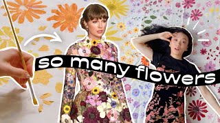 I painted 300+ flowers to make THAT dress (ft. withwendy)