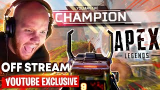 TRYING APEX LEGENDS OFF STREAM (YOUTUBE EXCLUSIVE)