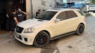 Купил МЛ 6.3 amg и попал на движок!