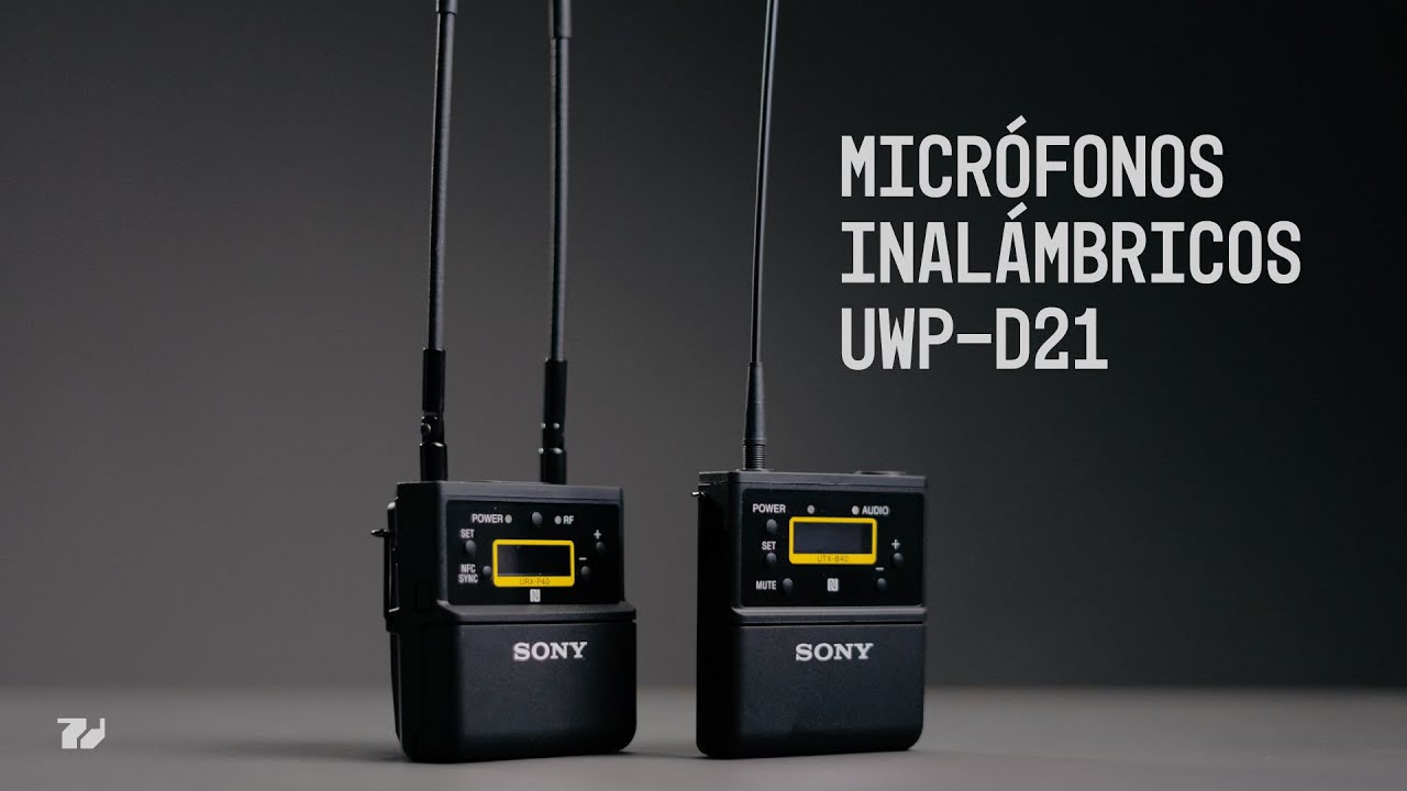 uwp-d21 ＋p5 Prueba de Sony Micrófonos inalámbricos UWP-D21 - YouTube