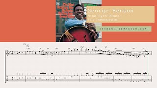 Myna Byrd Blues - George Benson ( Solo Transcription )