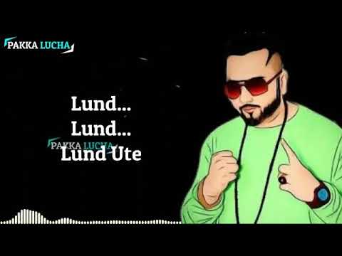 Teri fudi da swaad honey singh new song