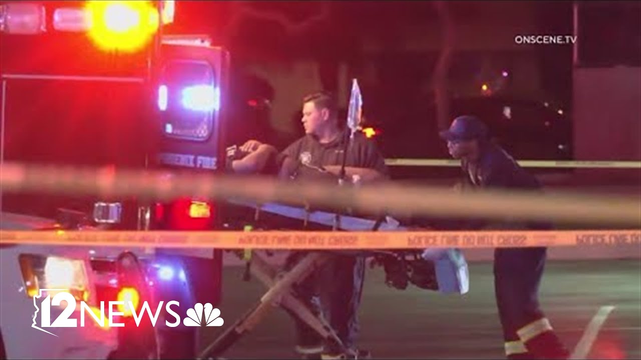 Police searching for suspect who shot Phoenix officer - YouTube