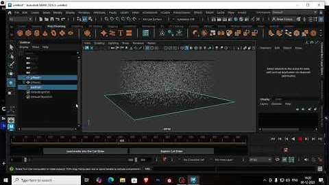 Create Cinematic Rain in Maya – Fast Tutorial | CADCIM Technologies
