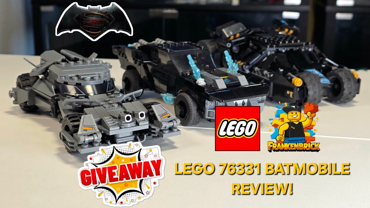 Lego - 76331 BvS Batmobile EARLY Review and GIVEAWAY!!!!! - YouTube