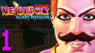 Scary neighbor 3D Level 1 - 5  - Strange Teacher House Gameplay Walkthrough Part 1 (Android, iOS) screenshot 2