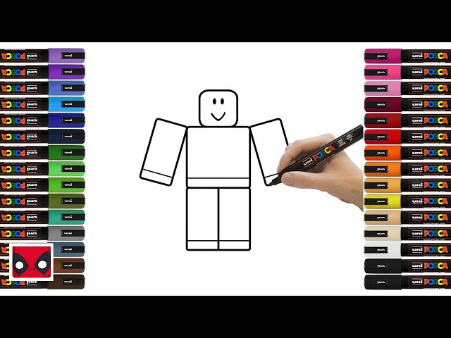 How To Draw A Roblox Noob, Step by Step, Drawing Guide, by Sonic1018 -  DragoArt