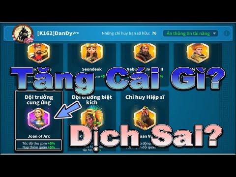 Video Hiệu ứng Buff tăng trong Mục chỉ huy chính xác tăng... - youtube