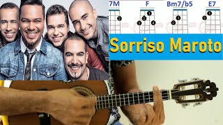 Cifras simplificadas / Nada de pensar em despedida / Sorriso Maroto - chords