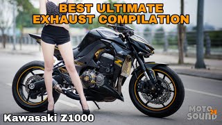 Kawasaki Z1000 Best Ultimate Exhaust Sound Compilation