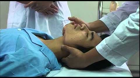 Kỹ năng bất động chấn thương cột sống cổ