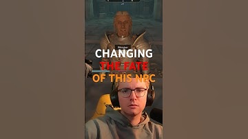 Oblivion NPC Gets The Good Ending? #oblivionremake