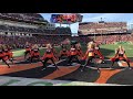 11/26/17 Bengals vs Browns endzone routine “Turn All the Lights On”