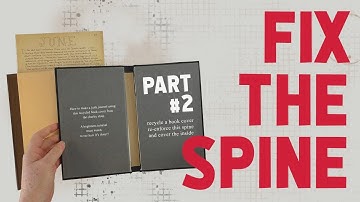 Recycle a Book Cover for a Junk Journal Part 2 of 5 (Cutting up Edith Holden)