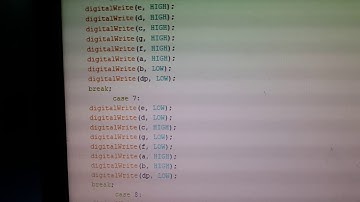 7 Segment Display (Arduino Project)