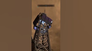 Having fun with the plasma cannon in Red Faction: Armageddon