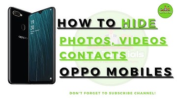 #oppo OPPO A53 Hide Contact Numbers | Personal Data Hide Setting OPPO 2020