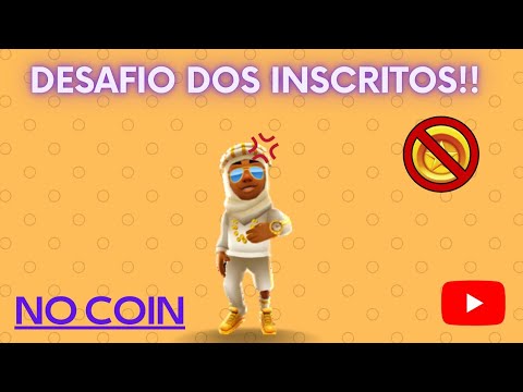 Não vou parar até BATER O RECORDE de No Coin! - Subway Surfers 