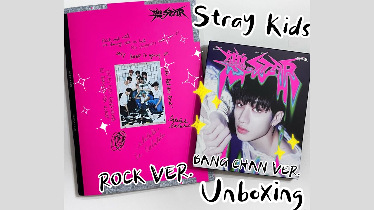STRAY KIDS] Album - 樂-STAR / Rockstar / NEMO Ver. Album / New