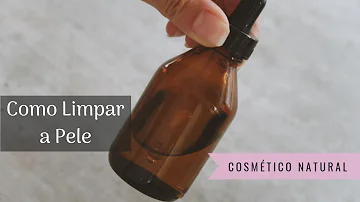 Como lavar o rosto de forma natural?
