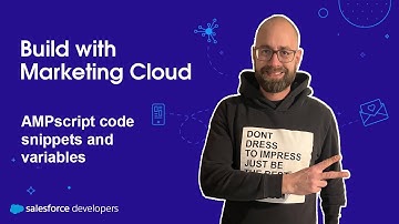 Using AMPscript Variables in Code Snippet Blocks