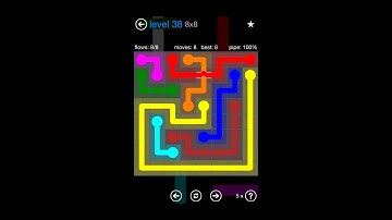Flow Free Bridges Challenge Pack 8x8 Complete Walkthrough All Levels