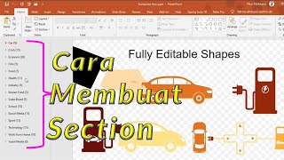 Tutorial Powerpoint 2019 Cara Membuat Section di Slide Presentasi