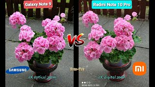 Redmi Note 10 Pro vs Galaxy Note 9. Camera comparison. Note 9 still very competent!!👏🏾