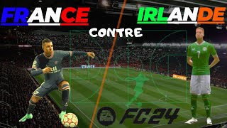 🟢 La France affronte l'Irlande || FC24 #1