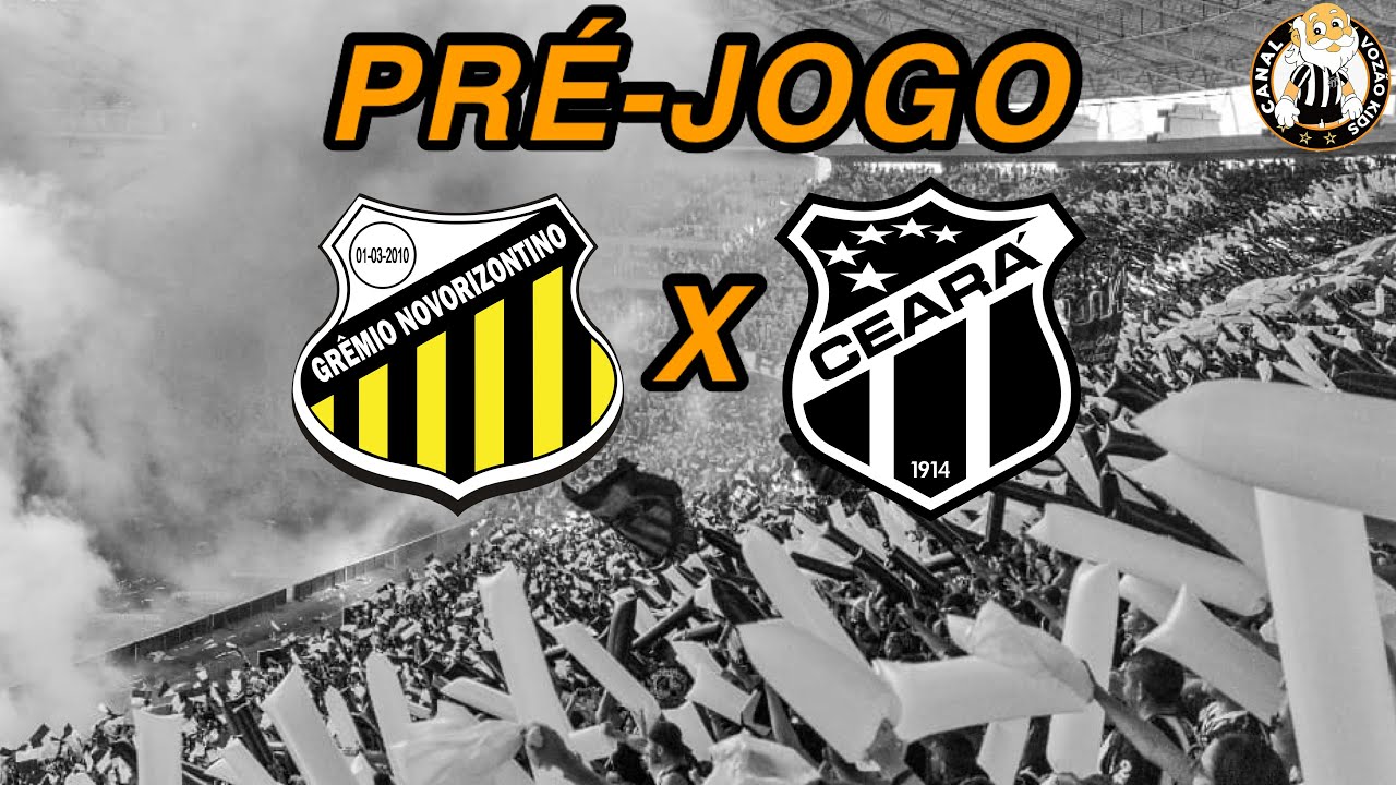 CEARÁ X NOVORIZONTINO PRÉJOGO! 🏟️⚫️⚪️ YouTube CEARÁ X NOVORIZONTINO PRÉJOGO! 🏟️⚫️⚪️ YouTube