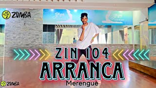 Zin104 | Merengue Mambo | Arranca Becky g ft Omega | Zumba fitness one on one Choreography