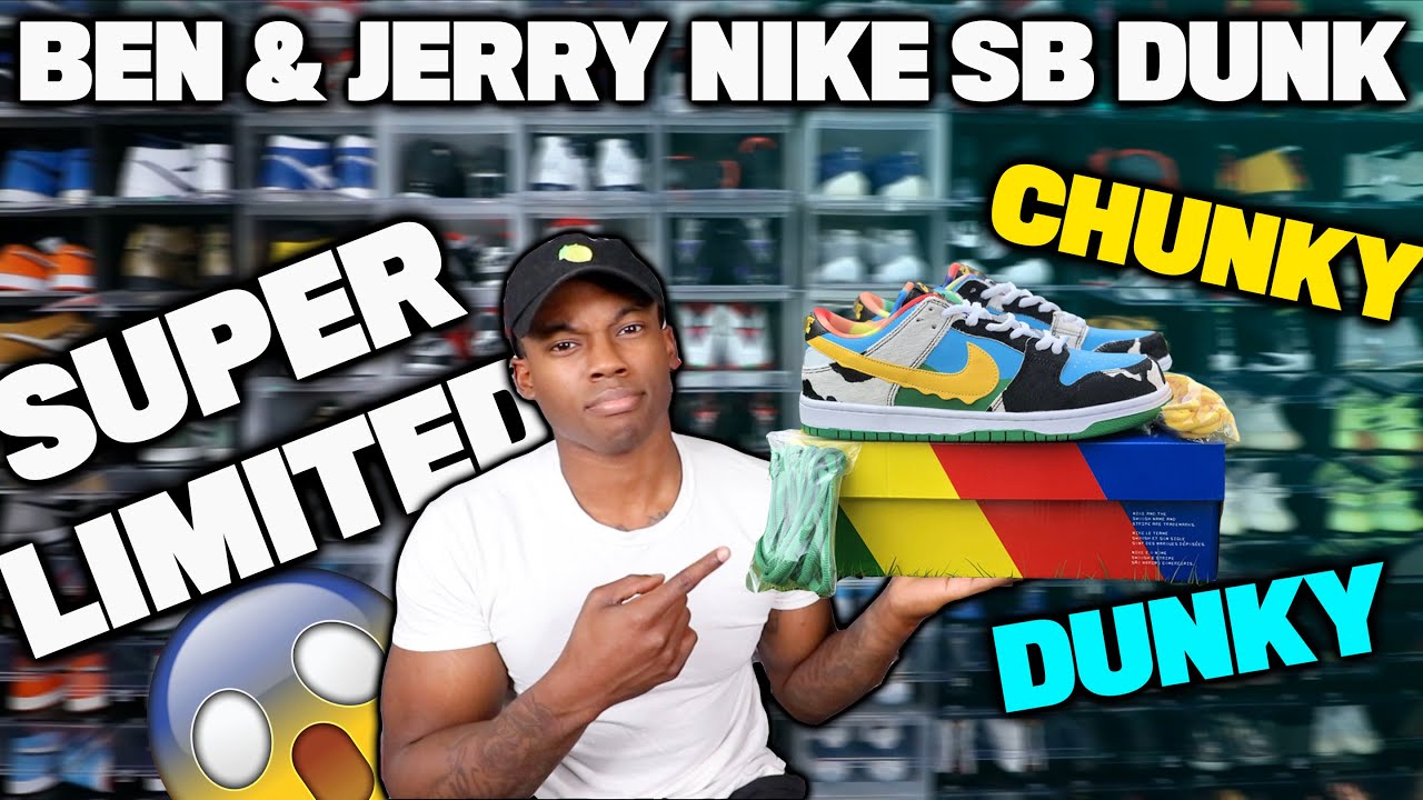 Ben \u0026 Jerry x Nike SB Dunk Chunky Dunky Release Info, How To Cop! *LIMITED*  - YouTube