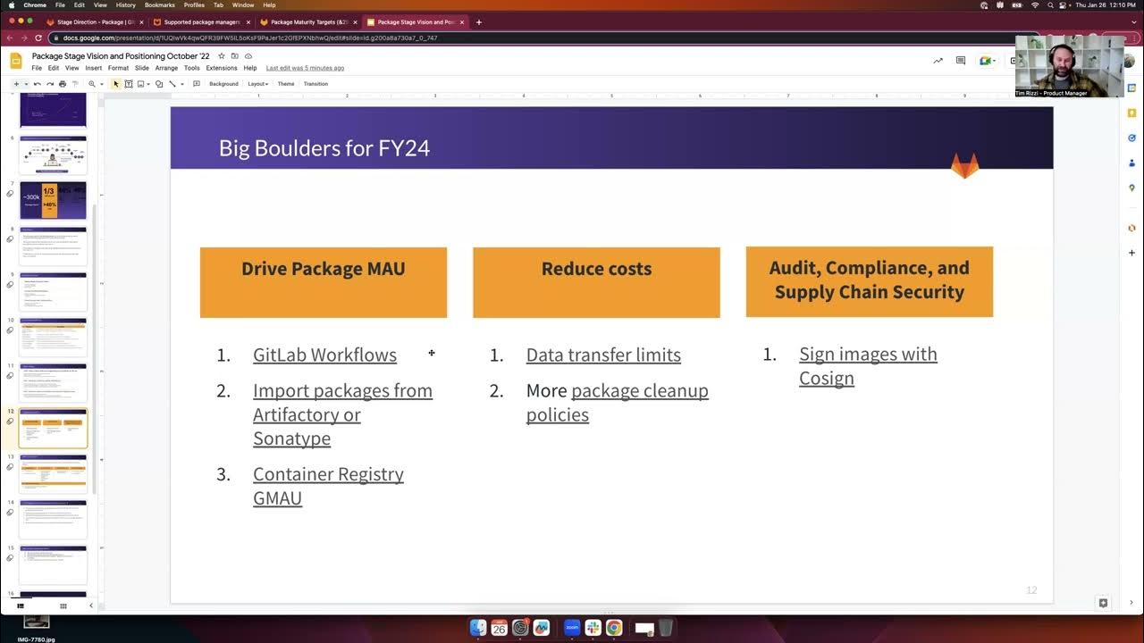 GitLab Package Vision and Roadmap 2023 - YouTube