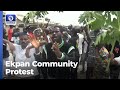 Ekpan Community Protest Alleged Land Takeover