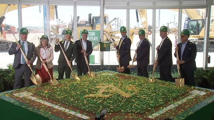 Athletics break ground on $1.5 billion baseball stadium on Las Vegas Strip