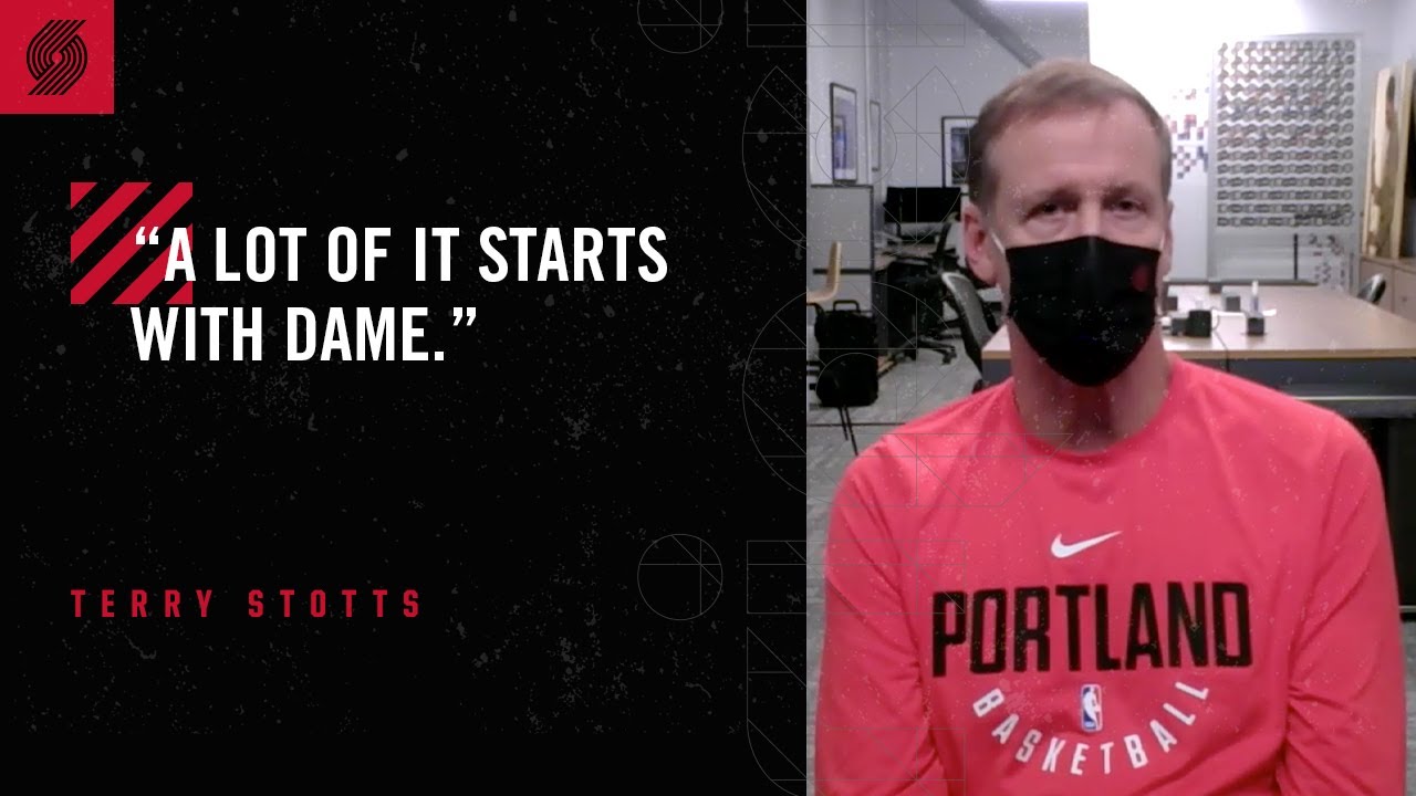Terry Stotts: "A lot of it starts with Dame" | Trail Blazers