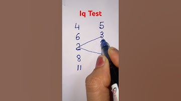 Amazing Iq Test #shorts #viralshorts #maths #iqtest