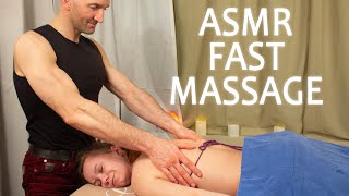 ASMR Fast Massage, No Talking, Relaxing Session Before Sleep