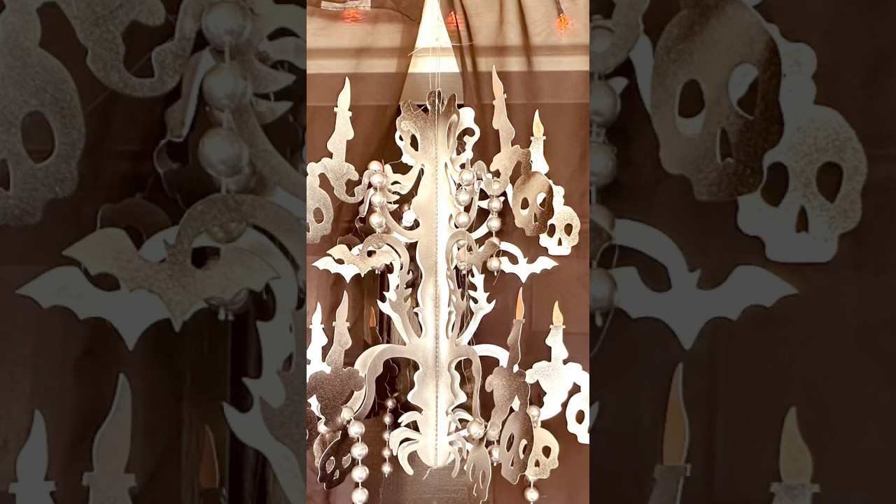 Making a Spooky Chandelier! 👻✨