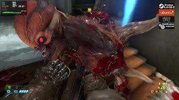 Proton 5.4-GE-2 Steam Instructions how to run DOOM Eternal on Linux  Ubuntu 19.10 60 fps NVIDIA 1650