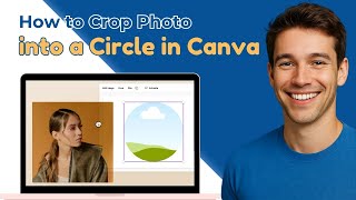 How to CROP a Photo into a CIRCLE in Canva (Quick Guide)