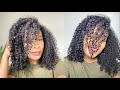 Wash and Go Using The Finger Coil Method - 3C/4A Curls